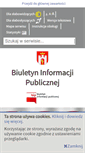 Mobile Screenshot of bip.zgkim.blaszki.pl