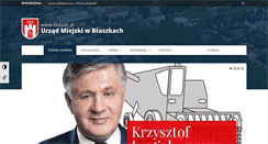 Desktop Screenshot of blaszki.pl