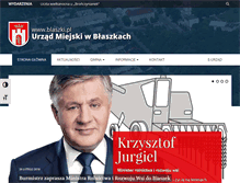 Tablet Screenshot of blaszki.pl