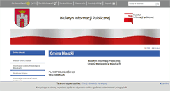 Desktop Screenshot of bip.blaszki.pl